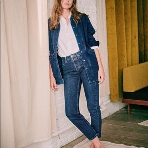Sezane skinny slim jeans denim